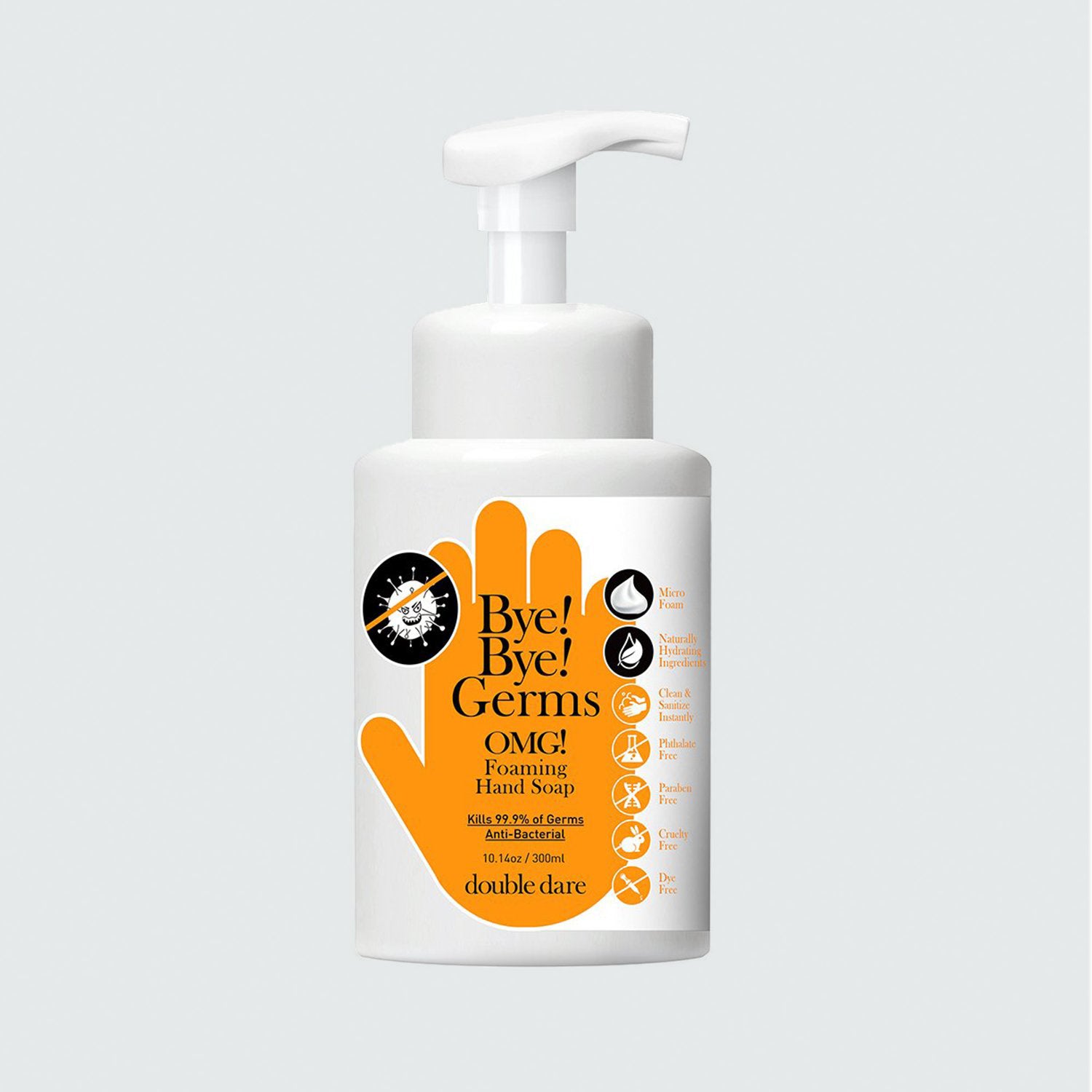 DOUBLE DARE ] Bye! Bye! Germs OMG! Hand Sanitizer Spray 50ml (1.7