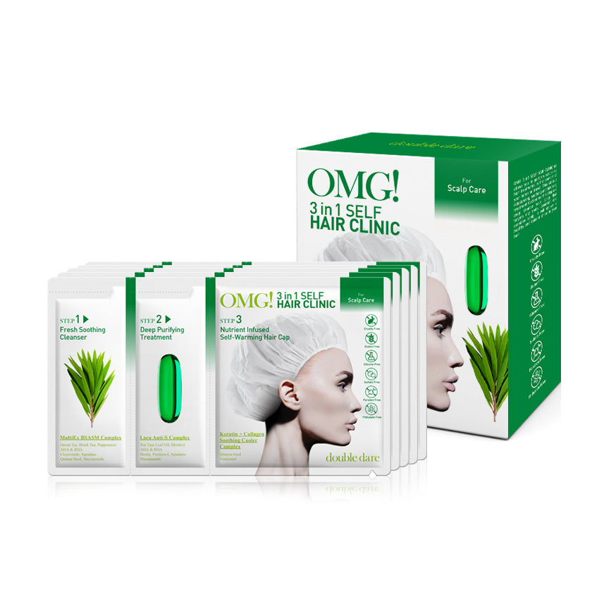 OMG! 3 in 1 Self HAIR CLINIC for Scalp Care - DOUBLE DARE