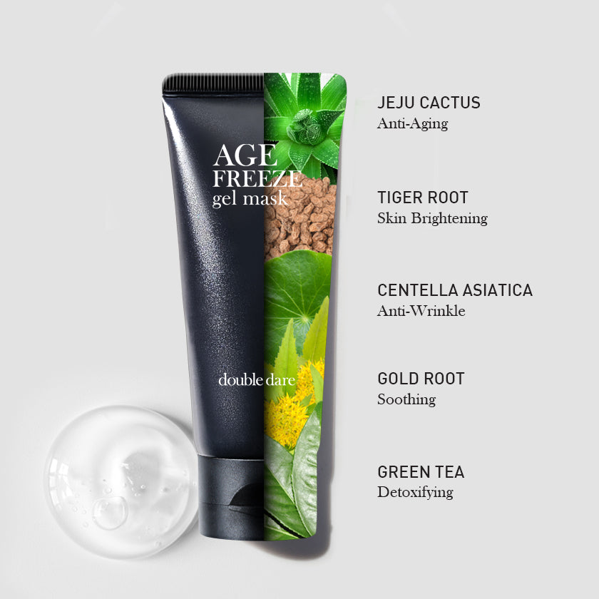 AGE FREEZE GEL MASK - DOUBLE DARE