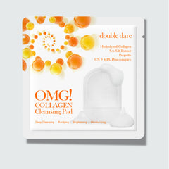 OMG! COLLAGEN <br>CLEANSING PAD - DOUBLE DARE