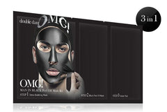 OMG! Man In Black Peel Off Mask Kit - DOUBLE DARE