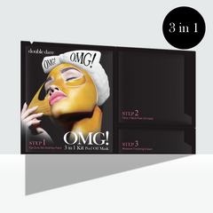OMG! 3 in1 Kit Peel Off Mask - DOUBLE DARE